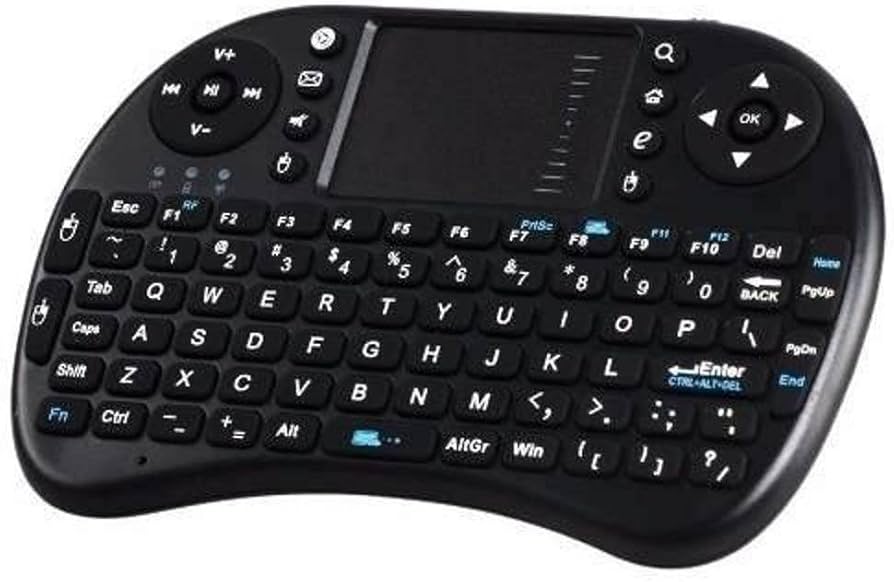 Mini Teclado De Control Inalambrico Para Smart Tv Box Pc